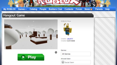 Hangout Game