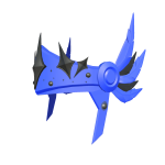 Blue Starlight Winged Helmet