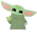 Gaming with baby yoda fan group