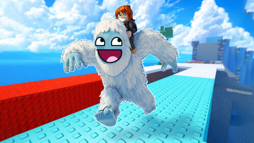 RIDE YETI! [2 Player Obby]