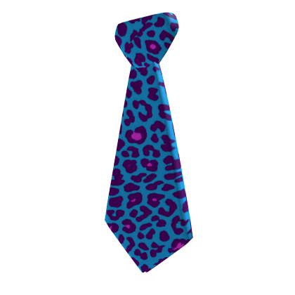 Neon Cheetah Tie