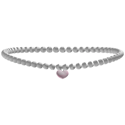 . ‿ ♡ awh .. pearly pink princess necklace 3.0