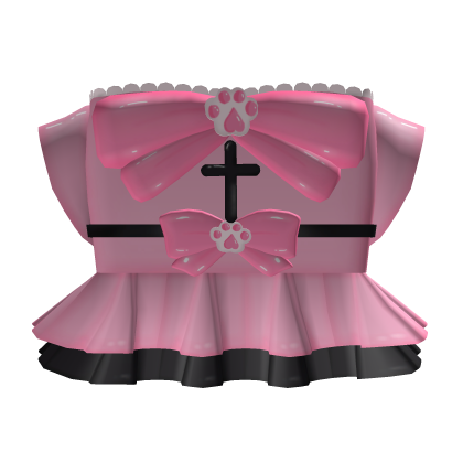 ᰔkawaii nurse dress pink