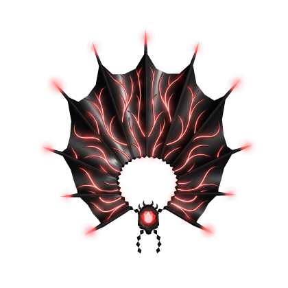 Vampire Queen Collar - Glowing Red
