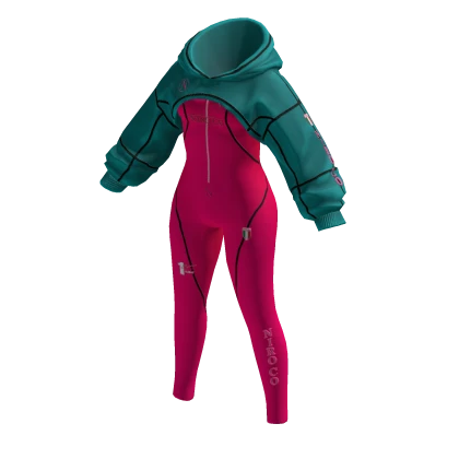 NIRO CO Y2K Tech Street Bodysuit Set 15 | Roblox Item - Rolimon's
