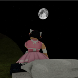 Alone with your friend and the moon
