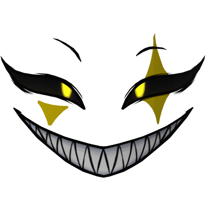 Smiling Jester Face Yellow Roblox item