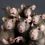 The real rat family and friends