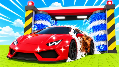 Wash the Car Roblox game thumbnail