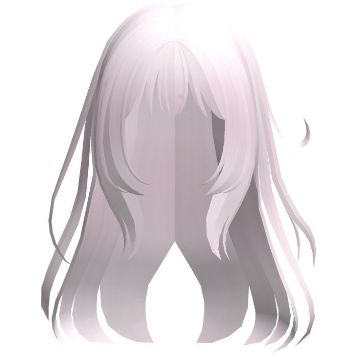 pastel pink wispy loose angelic anime hair