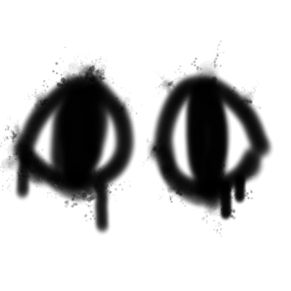creepy eyes graffiti Roblox decal