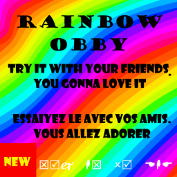 Rainbow obby