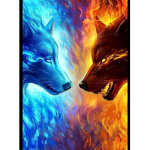 Wolfs of fire