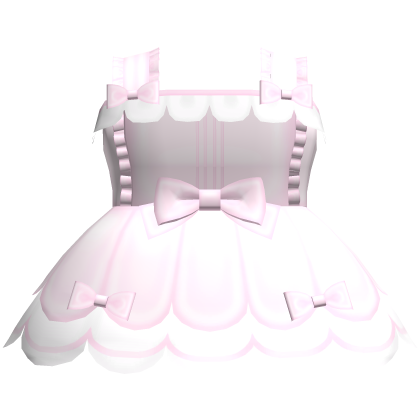 ♡ : dolly pink ruffle princess dress