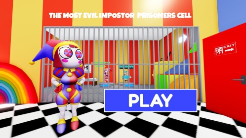 [EP 2🍬] POMNI PRISON RUN! (OBBY)🎪