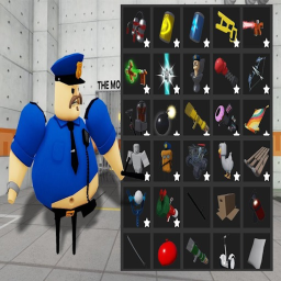 [ITEMS!] POLICE BARRY ESCAPE PRISON!