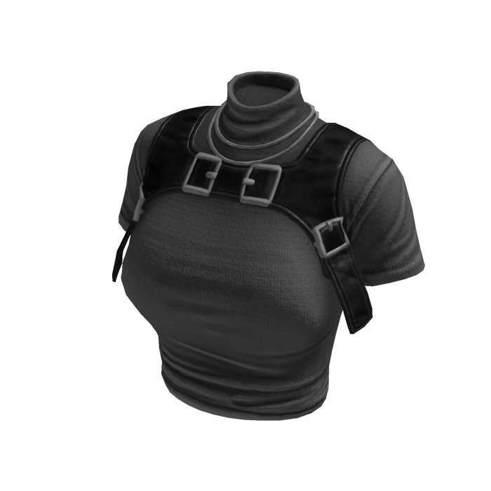  Y2K Stylish Top (Black Grey)
