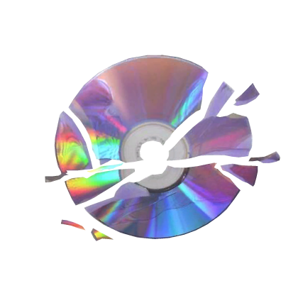 frutiger aero cyber shattered cd halo