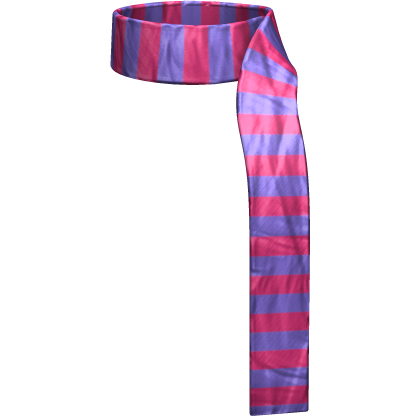 fall striped purple pink fashion scarf Roblox item