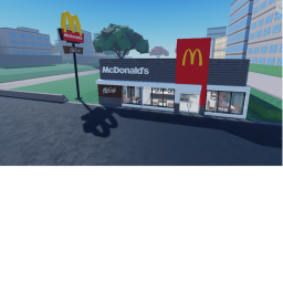 stuck in in a fastfood place