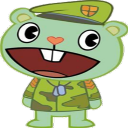 Flippy (Transparent) Roblox decal