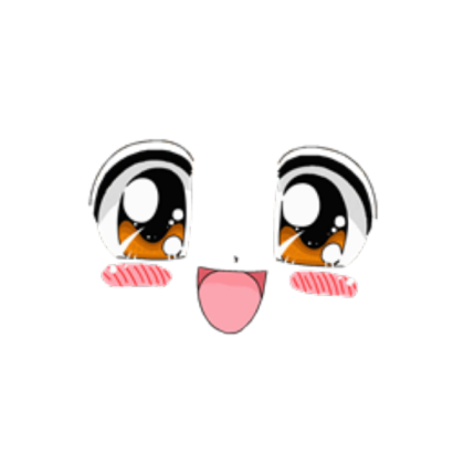 Funny Anime Face Roblox decal