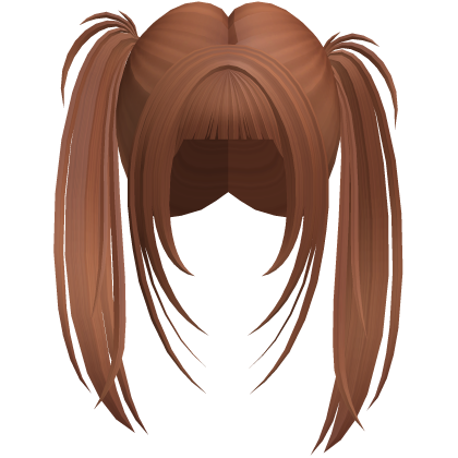 Long Layered Wispy Pigtails Ginger Roblox item