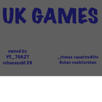 England, UK - Games