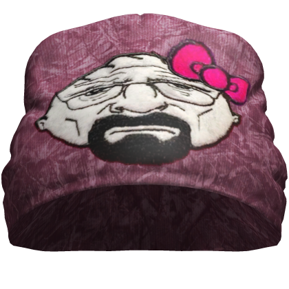 🎀Kawaii Cute Pink Camo 69Hats Beanie🎀 Roblox item