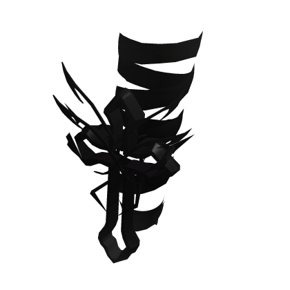Black Cross with Ribbons (for Korblox)