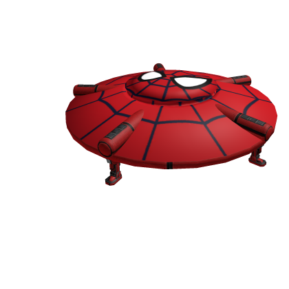 Hovering UFO red Roblox item