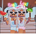 Preppy Watermelon Froggo twins <3