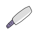Purple knives.. are cool