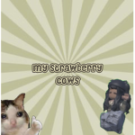 •my strawberry cows•