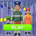 🧸 SQUID GAME DOLL FAMILY PRISON RUN! (Obby)