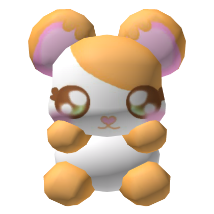 ♡ cute hamster big back plushie 🐹 Roblox item