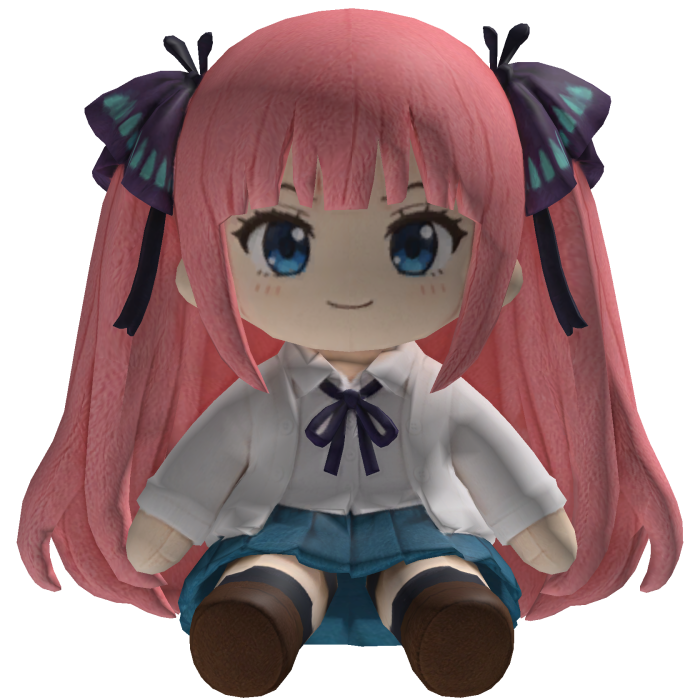 Pelucia Nino Nakano V2 Ombro