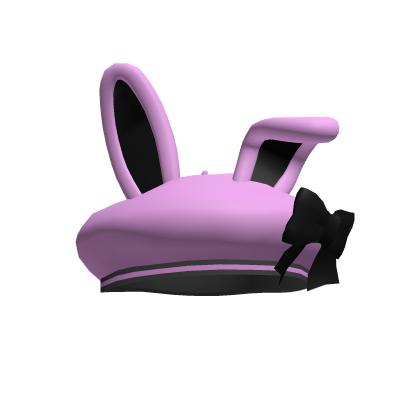 Plum Bunny Beret