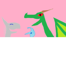 Dragon family hangout!