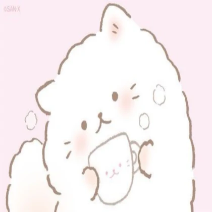 aesthetic cute pink cat icon