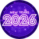 Happy New Year 2026! Roblox badge thumbnail