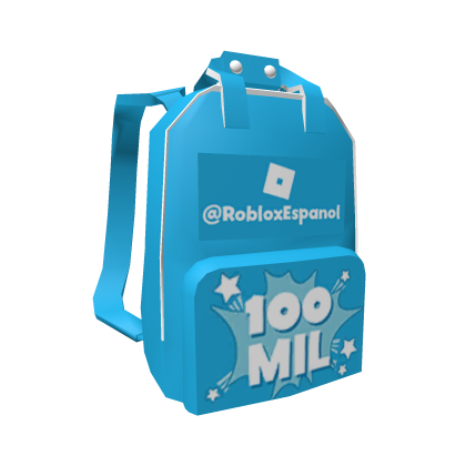 Celebratory backpack @RobloxEspanol Roblox item