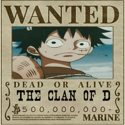 Clan of d one piece poster Roblox decal
