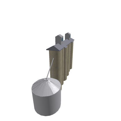 Silo + elevator