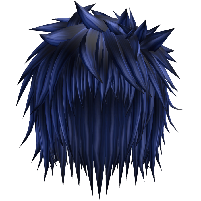 blue emo spiky messy vampire punk anime boy hair