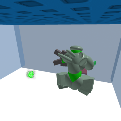alien zombie monster sheild that kills