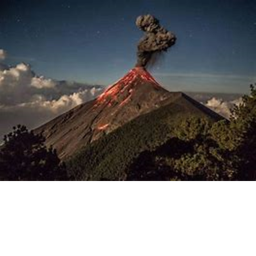 Cartride past volcano
