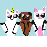 Cats puppies unicorns