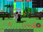 Grow a garden group123 made by iloveroblox123