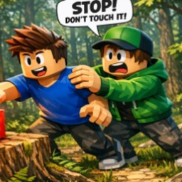 dont touch the brick!!!!